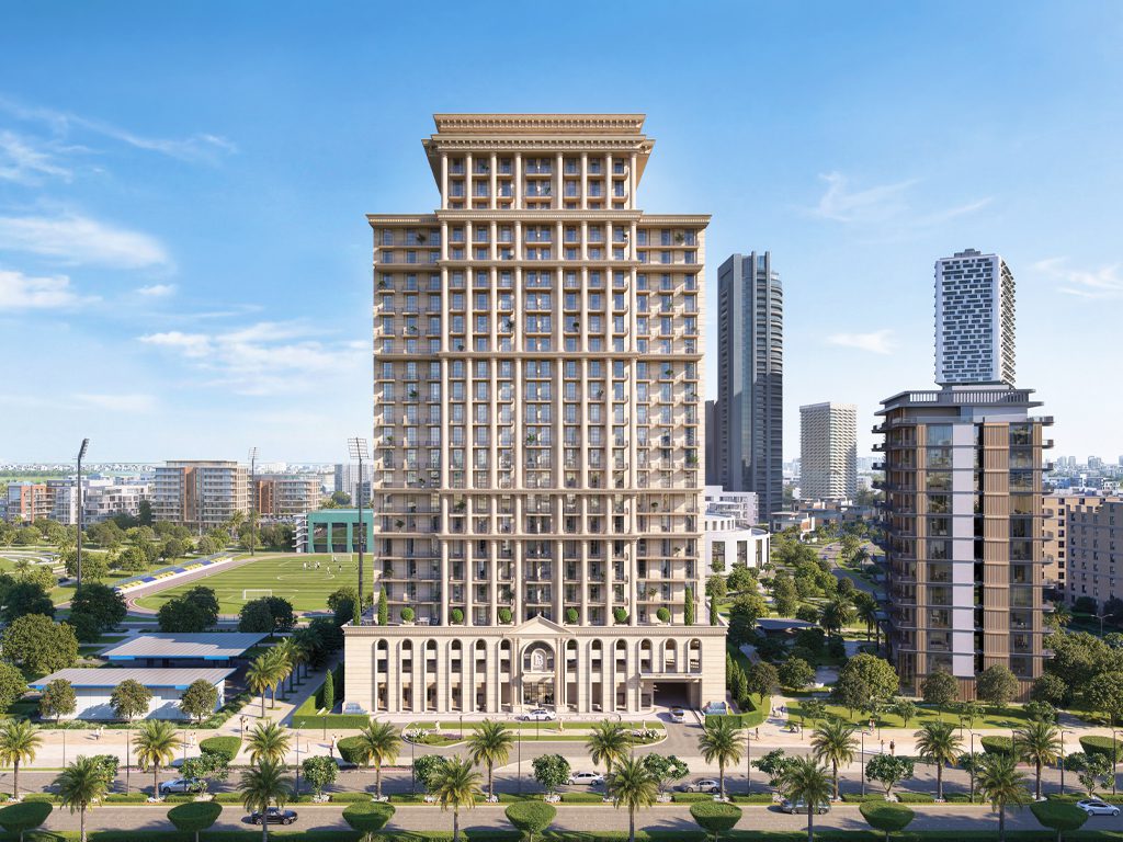 Building view render of Bab Al Qasr Royal Residence 28, Al Reem Island, Abu Dhabi